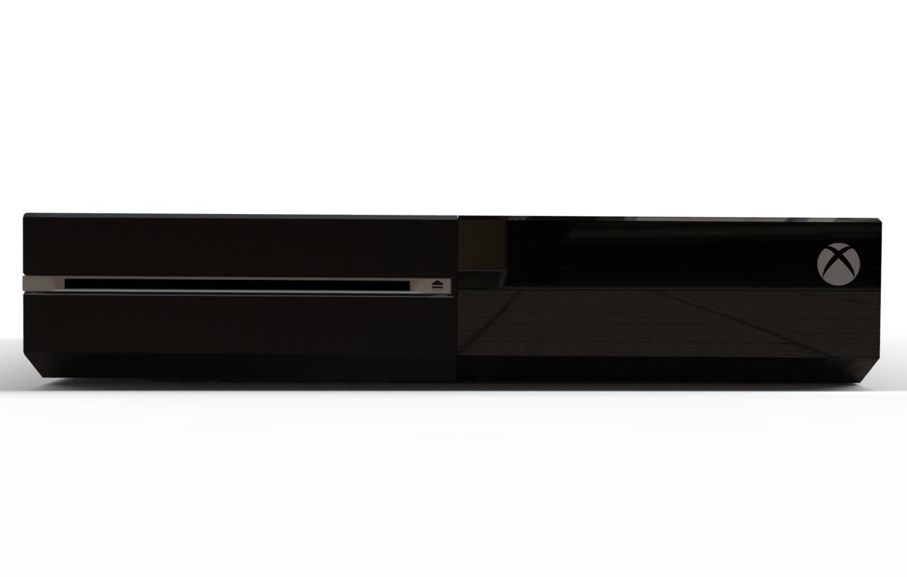 Xbox One 3D model_7