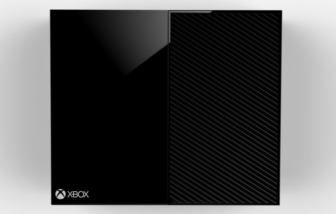 Xbox One 3D model_2