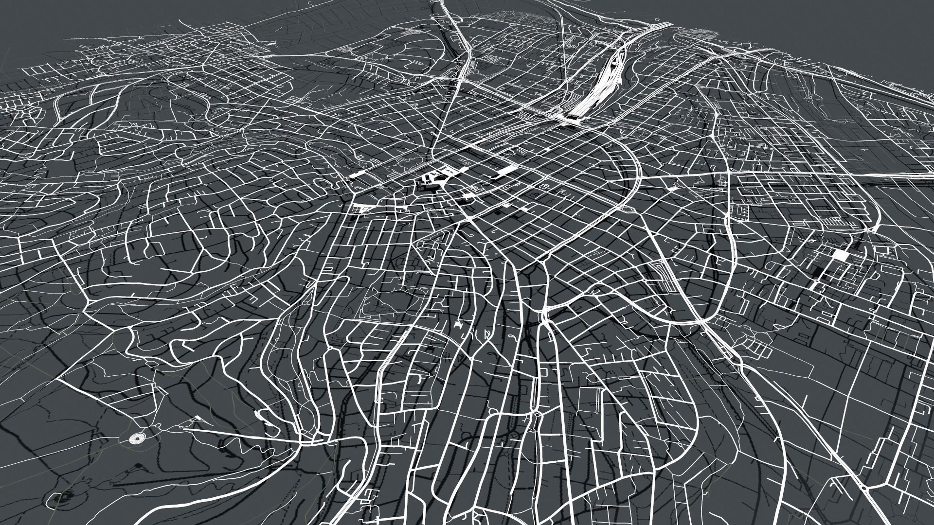 Cityscape Wiesbaden Germany 3D model_18