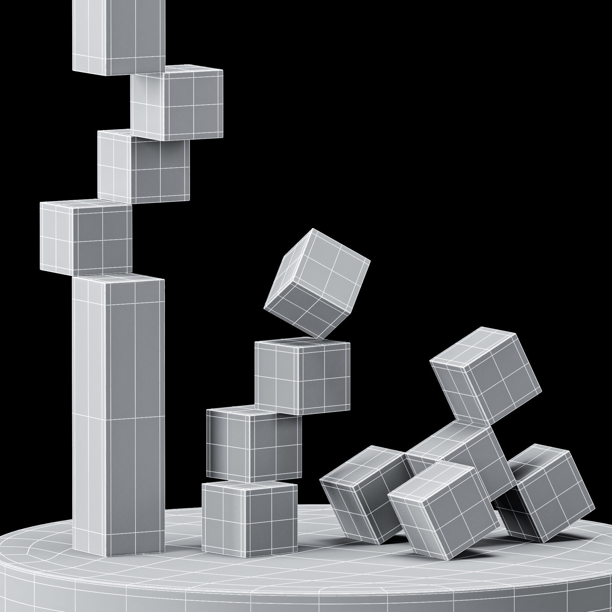 Artists - Galerie Roger Katwijk sculpture inspiration 3D model_3