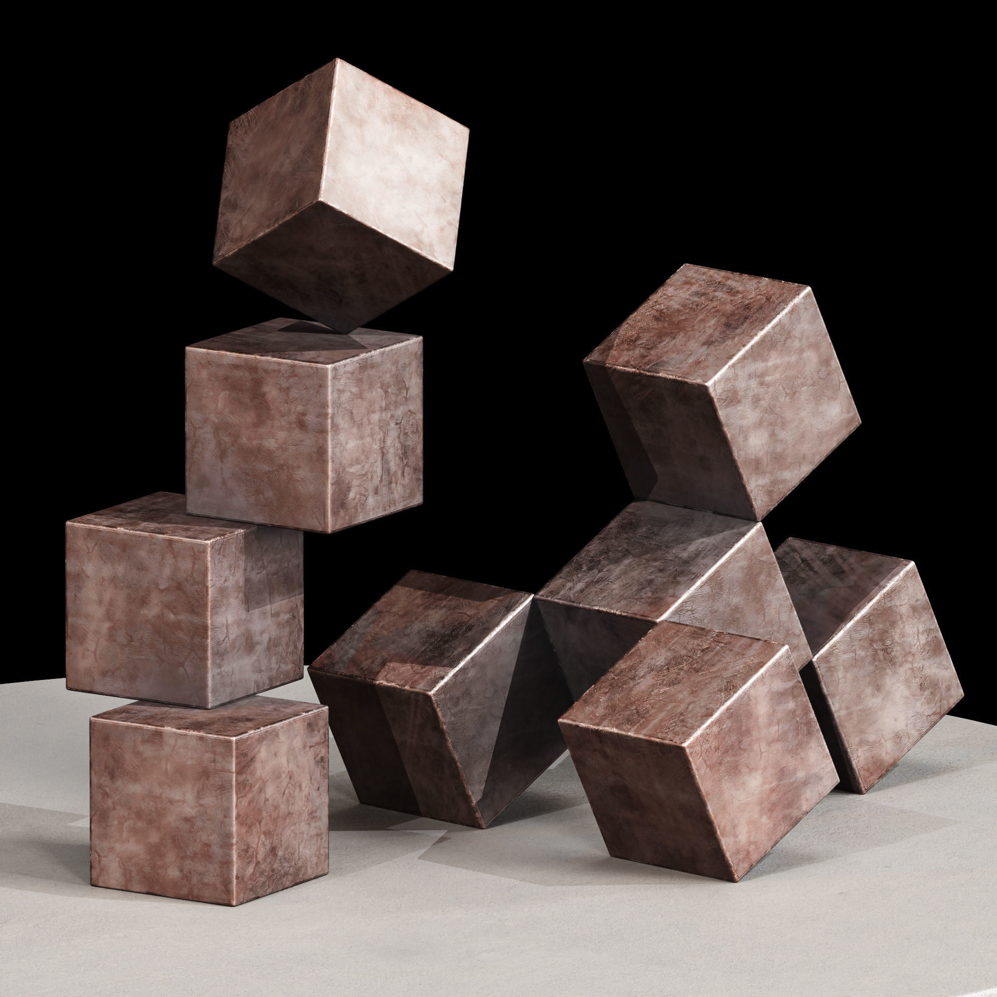 Artists - Galerie Roger Katwijk sculpture inspiration 3D model_1