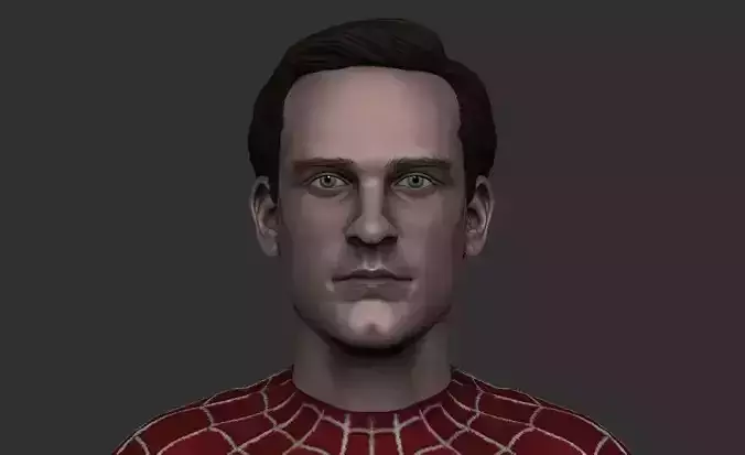 Maguire Spiderman Headsculpt for toys 