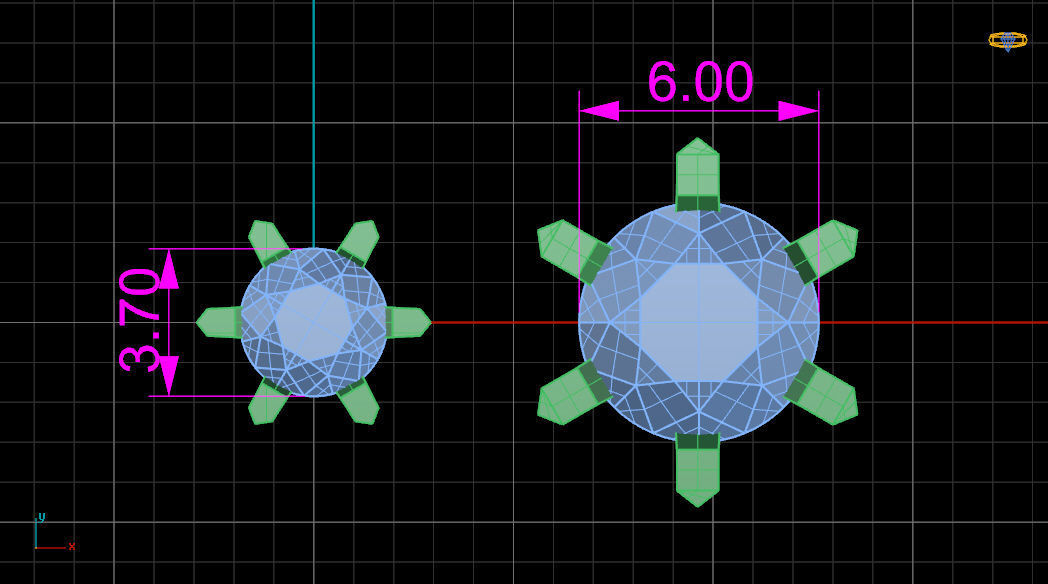 Solitaires 9 bands shape uniqe rings  3D print model_10
