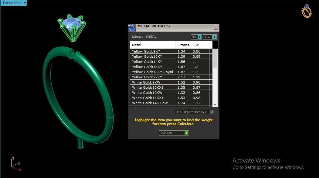 Solitaires 9 bands shape uniqe rings  3D print model_18