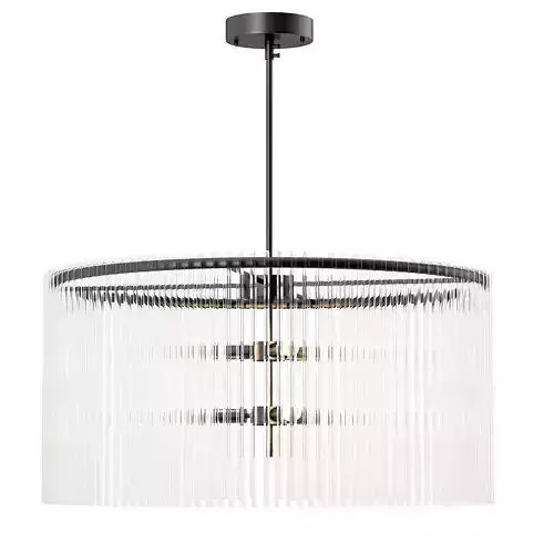 GLASS CICLES CHANDELIER