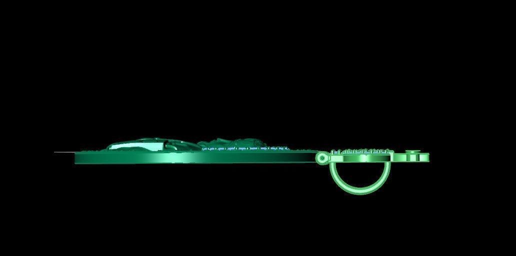 Pendant od 37 3D print model_8