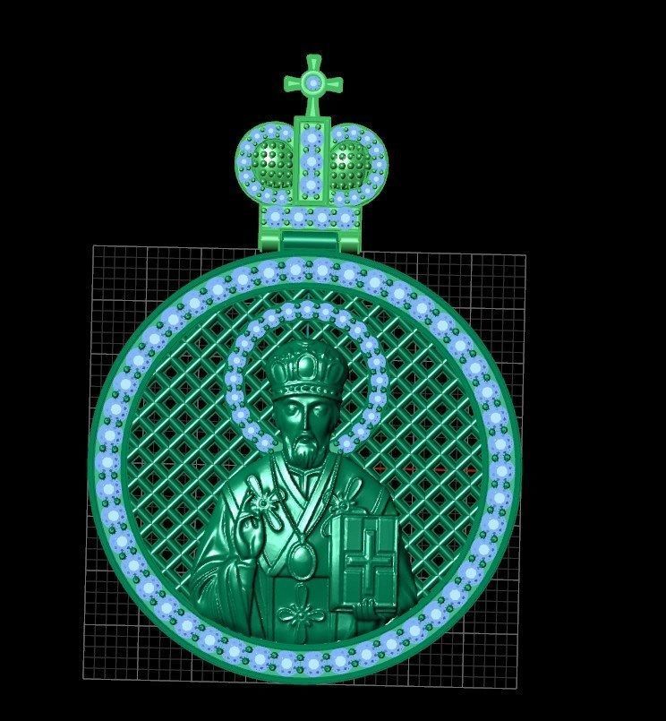 Pendant od 37 3D print model_9