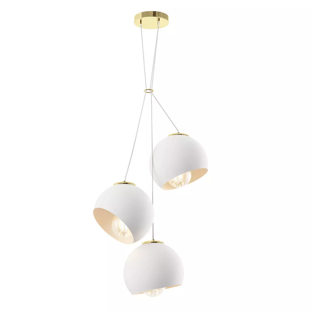 SOFT CERAMIC CLUSTER CHANDELIER 3D model_0
