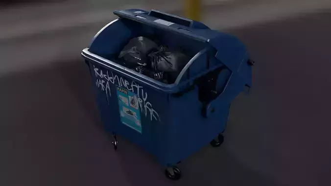 Recycling container A