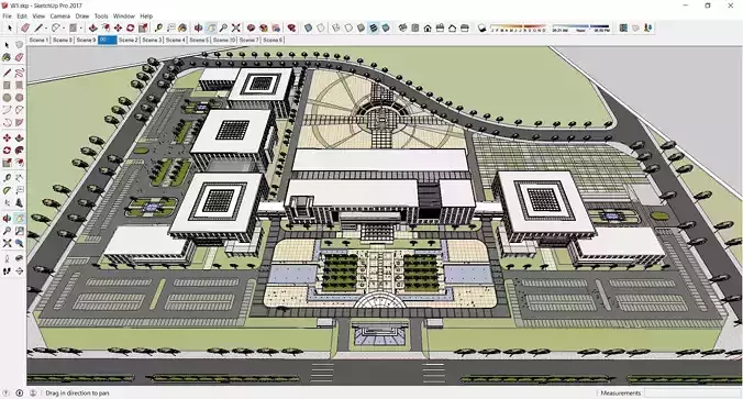 Sketchup Building W1
