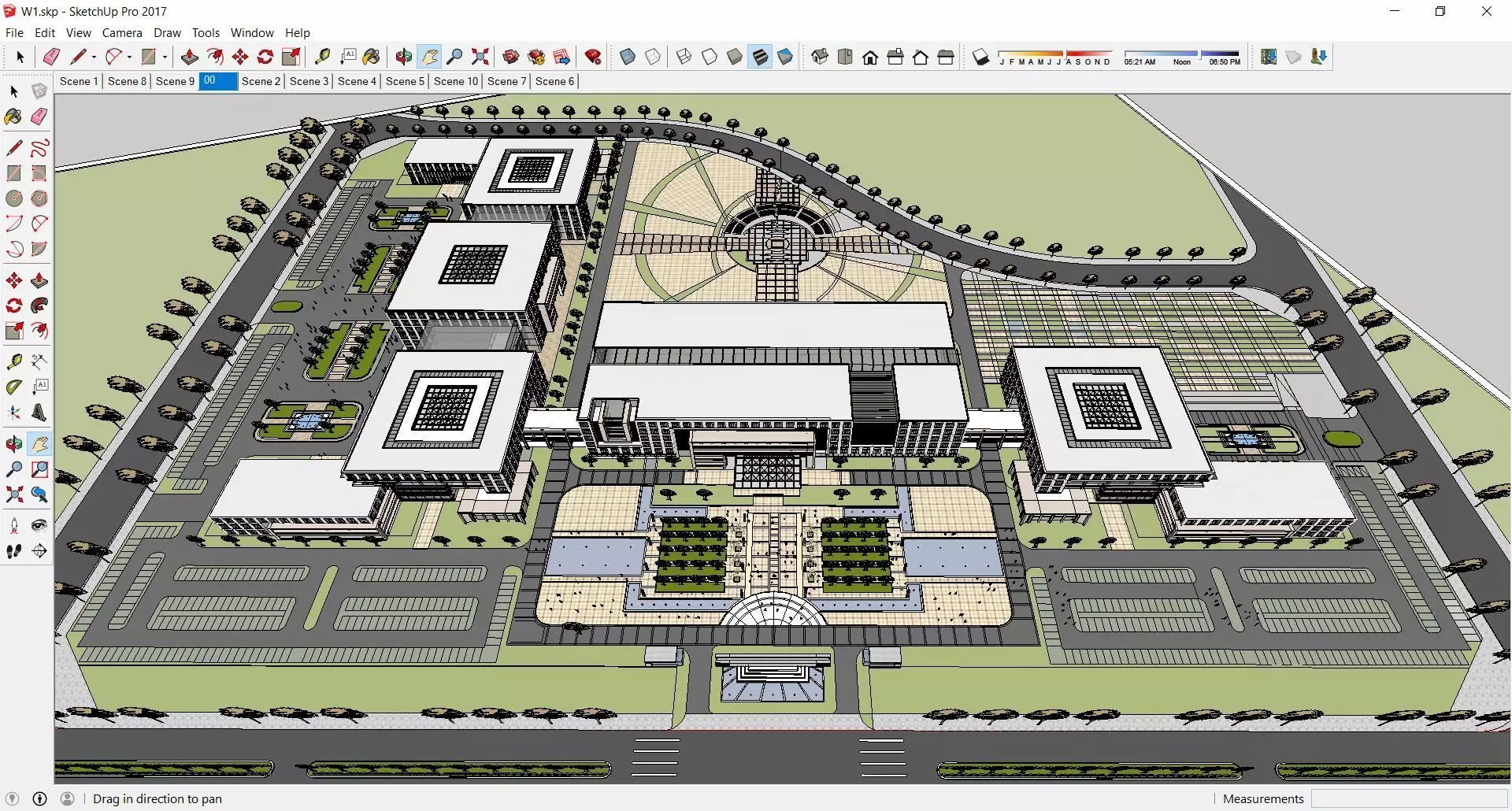 Sketchup Building W1 3D model_0