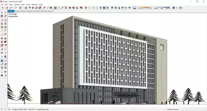 Sketchup Building Z3