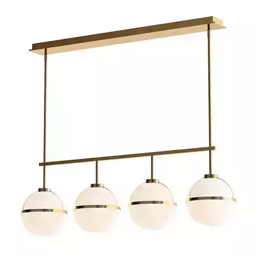 TILBURG GLOBE ISLAND CHANDELIER