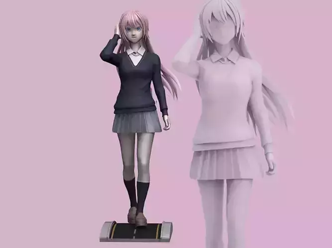 Shikimori San 3D Printable Free 3D print model