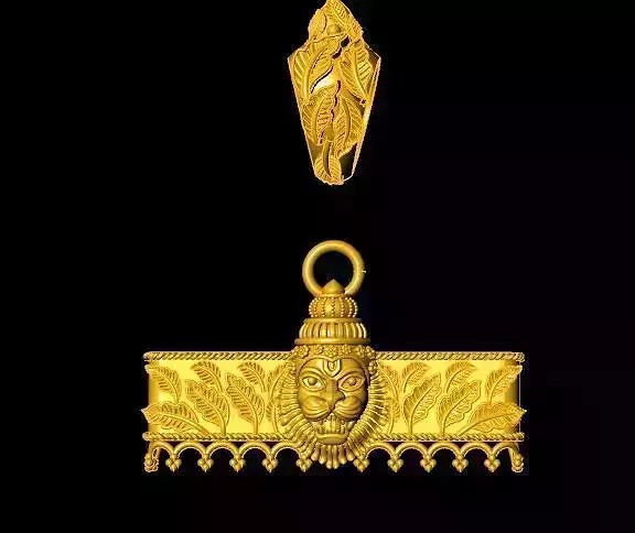 narsingh face bhagwan 3D print model