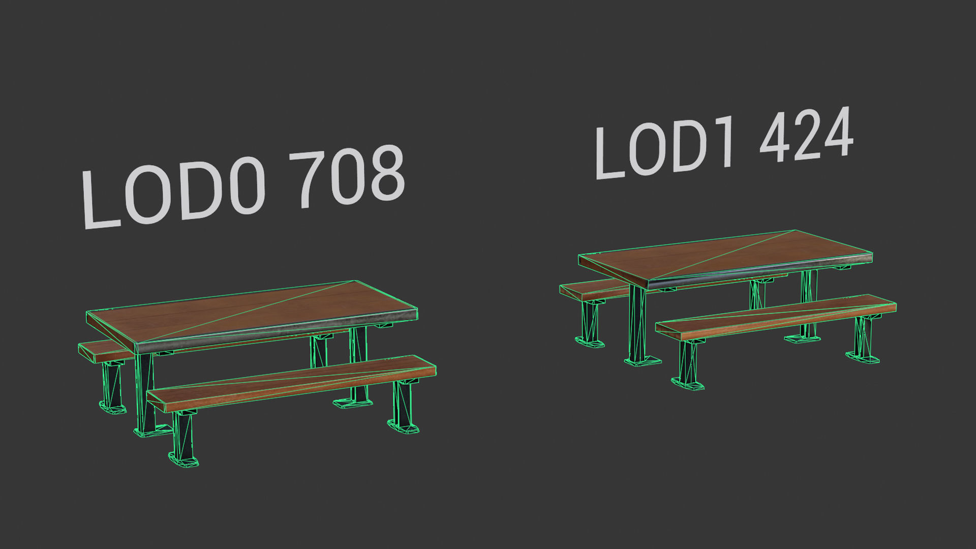 Skate Park - Modular Pack Low-poly 3D model_18