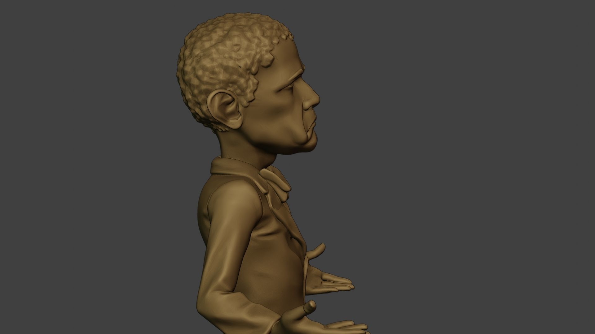 Barack Obama Doubt Meme 3D print model_20