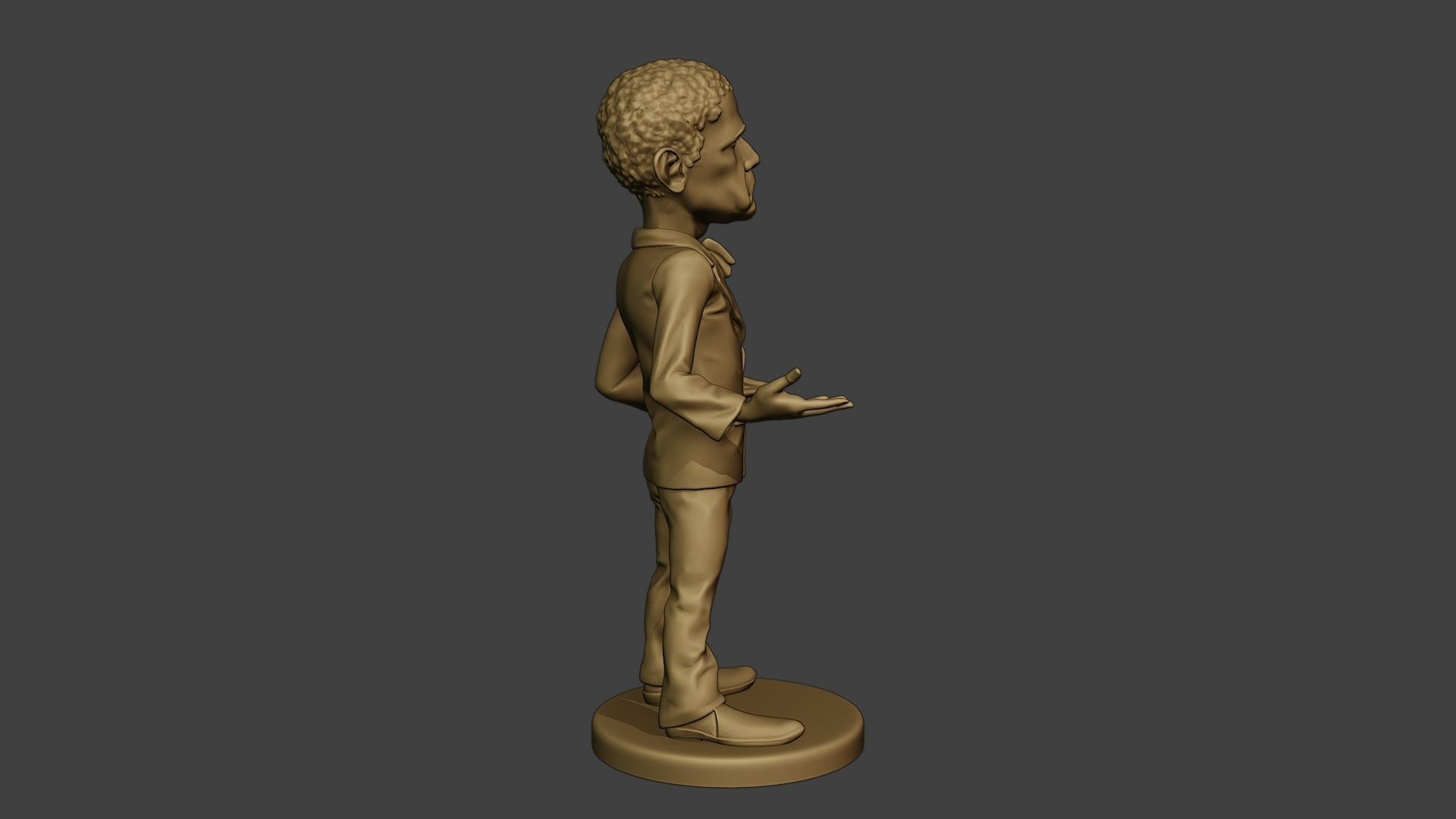 Barack Obama Doubt Meme 3D print model_8