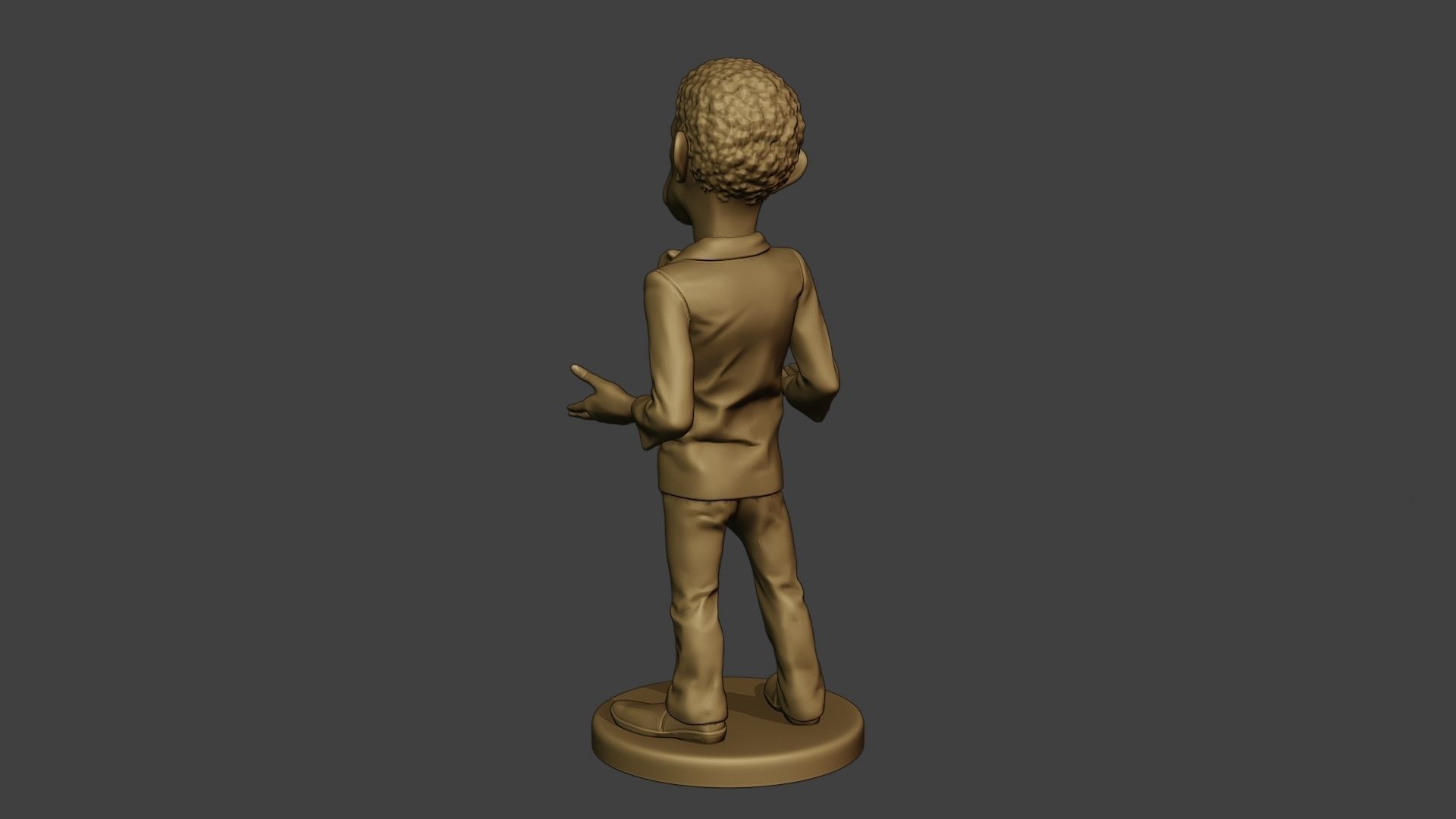 Barack Obama Doubt Meme 3D print model_5