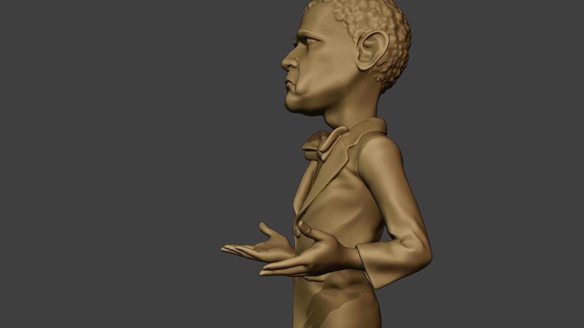 Barack Obama Doubt Meme 3D print model_17