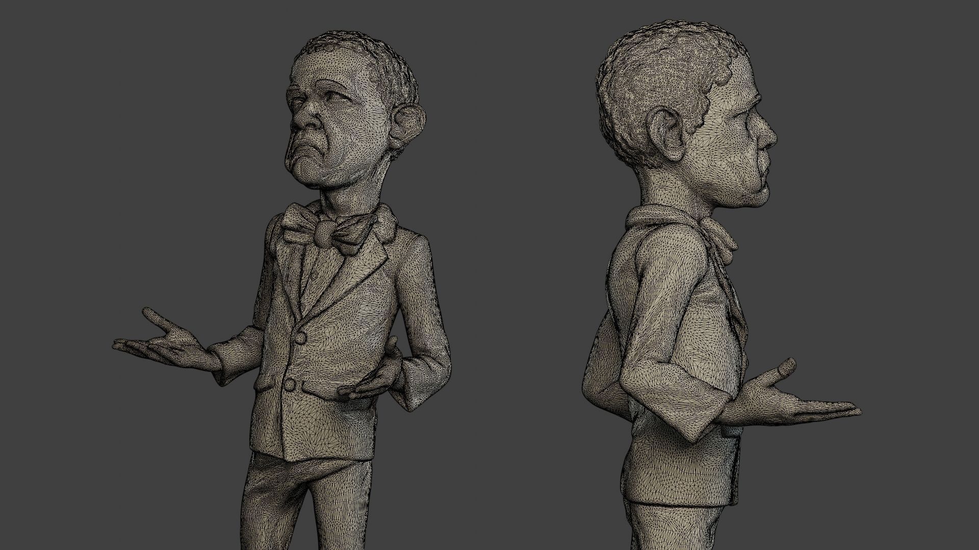 Barack Obama Doubt Meme 3D print model_12