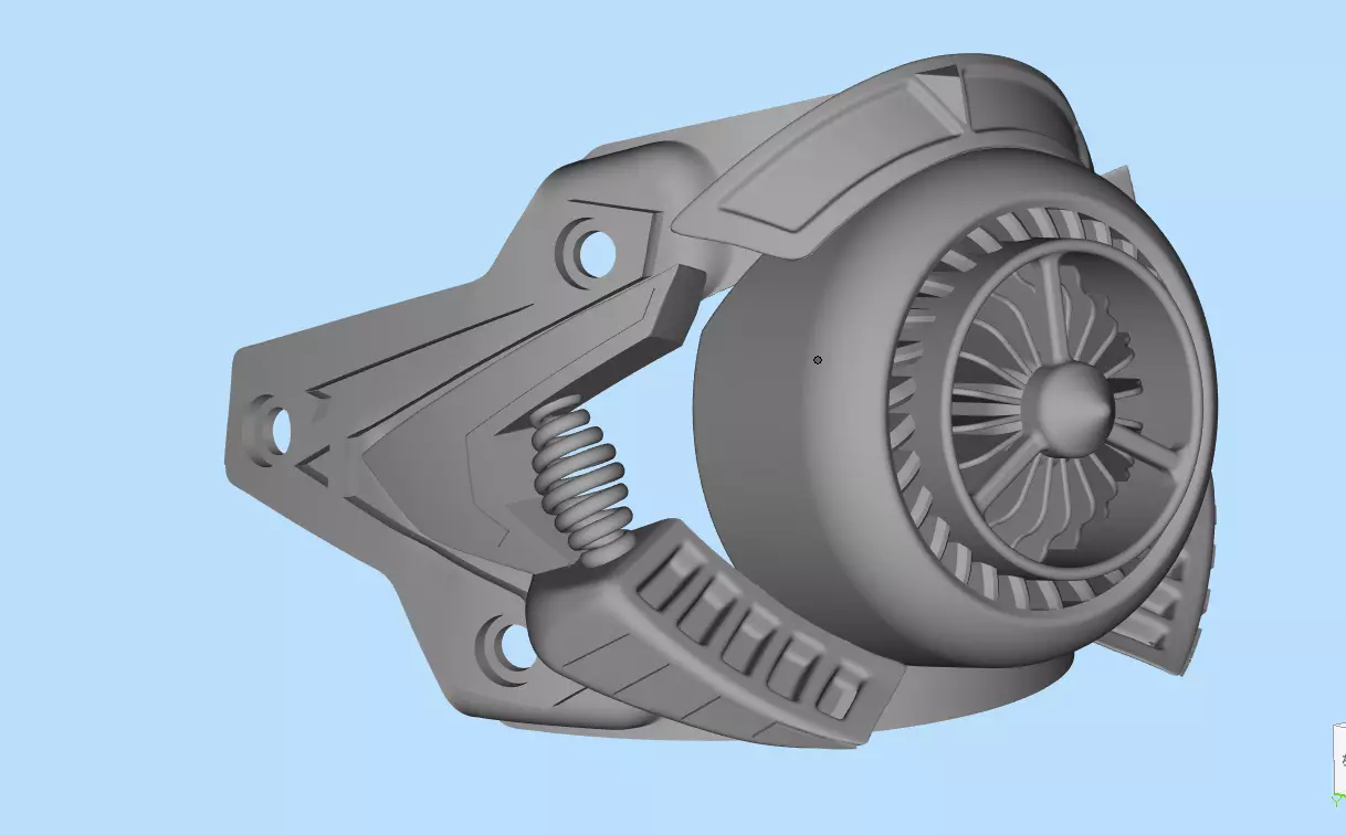 HEEL CLIP NIKE X ACRONYM 3D print model_0