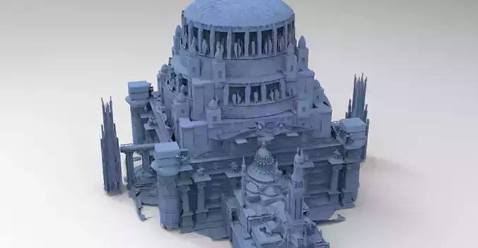 Fantasy Art Deco New York Art Deco Structures 