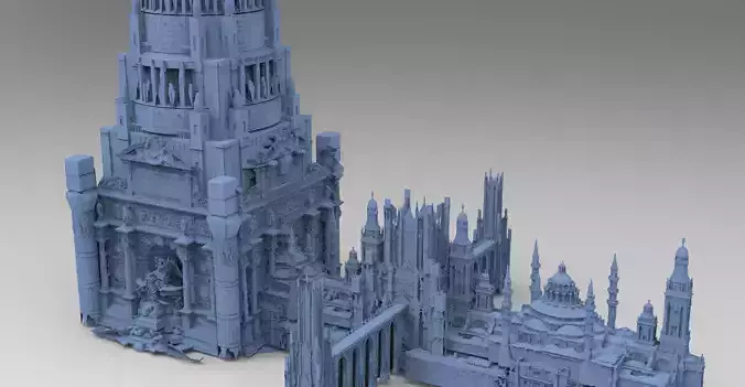 Fantasy Art Deco New York Art Deco Bridges Towers 