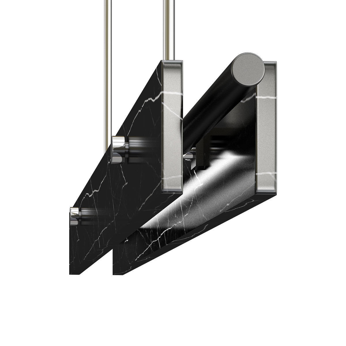 lovine light linear pendant 3D model_1