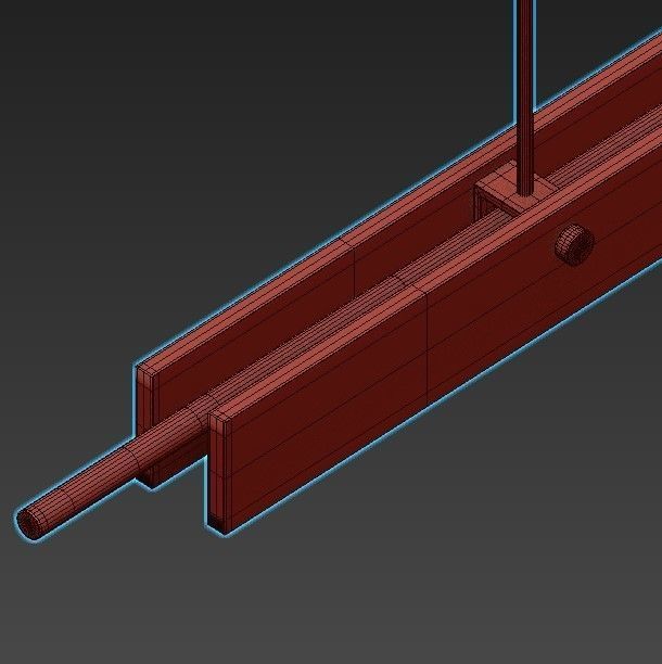 lovine light linear pendant 3D model_5