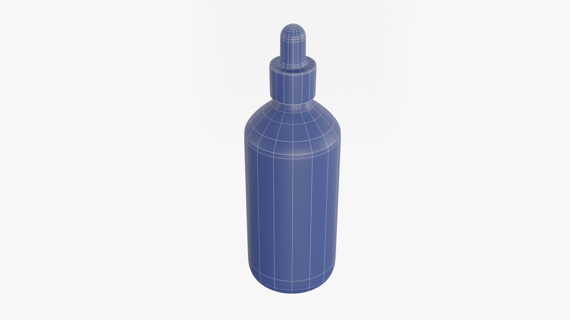 Dropper Bottle Glass 3D model_24