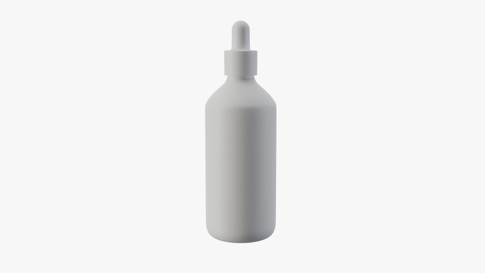 Dropper Bottle Glass 3D model_10