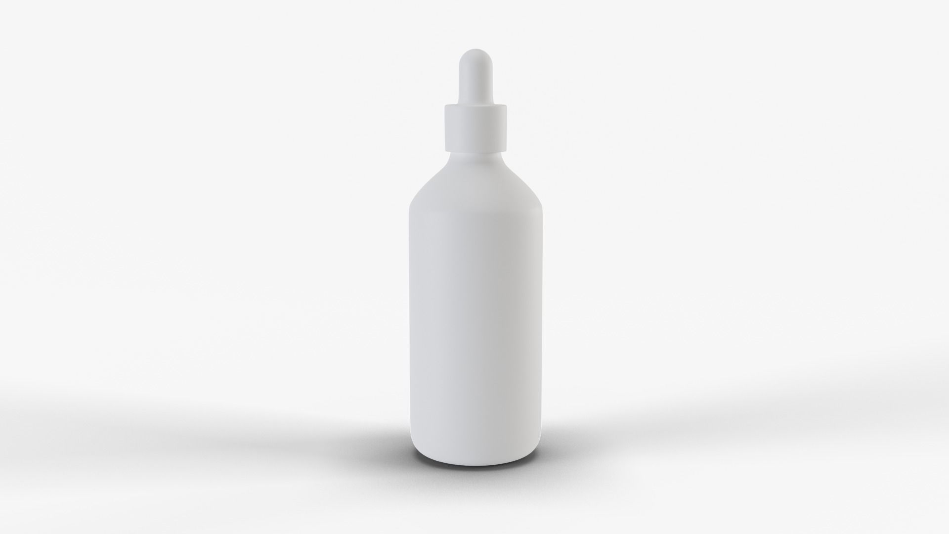 Dropper Bottle Glass 3D model_14