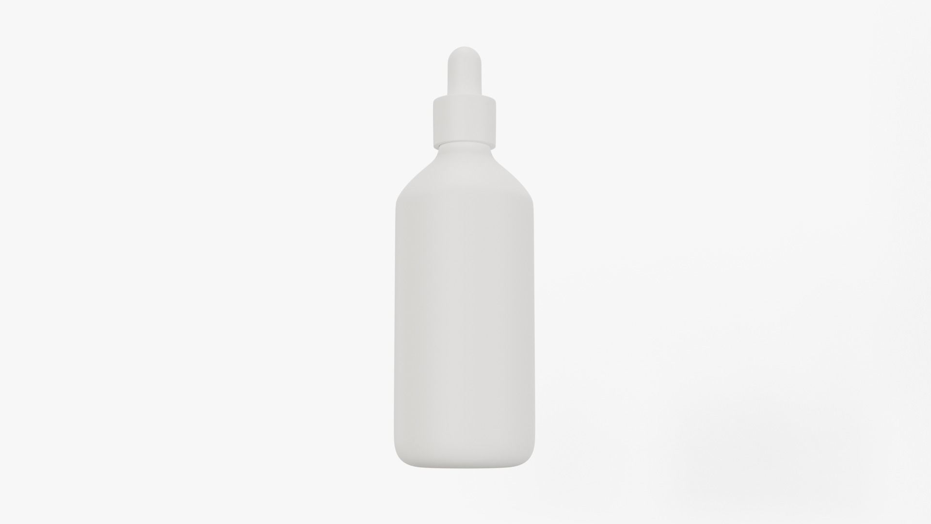 Dropper Bottle Glass 3D model_13