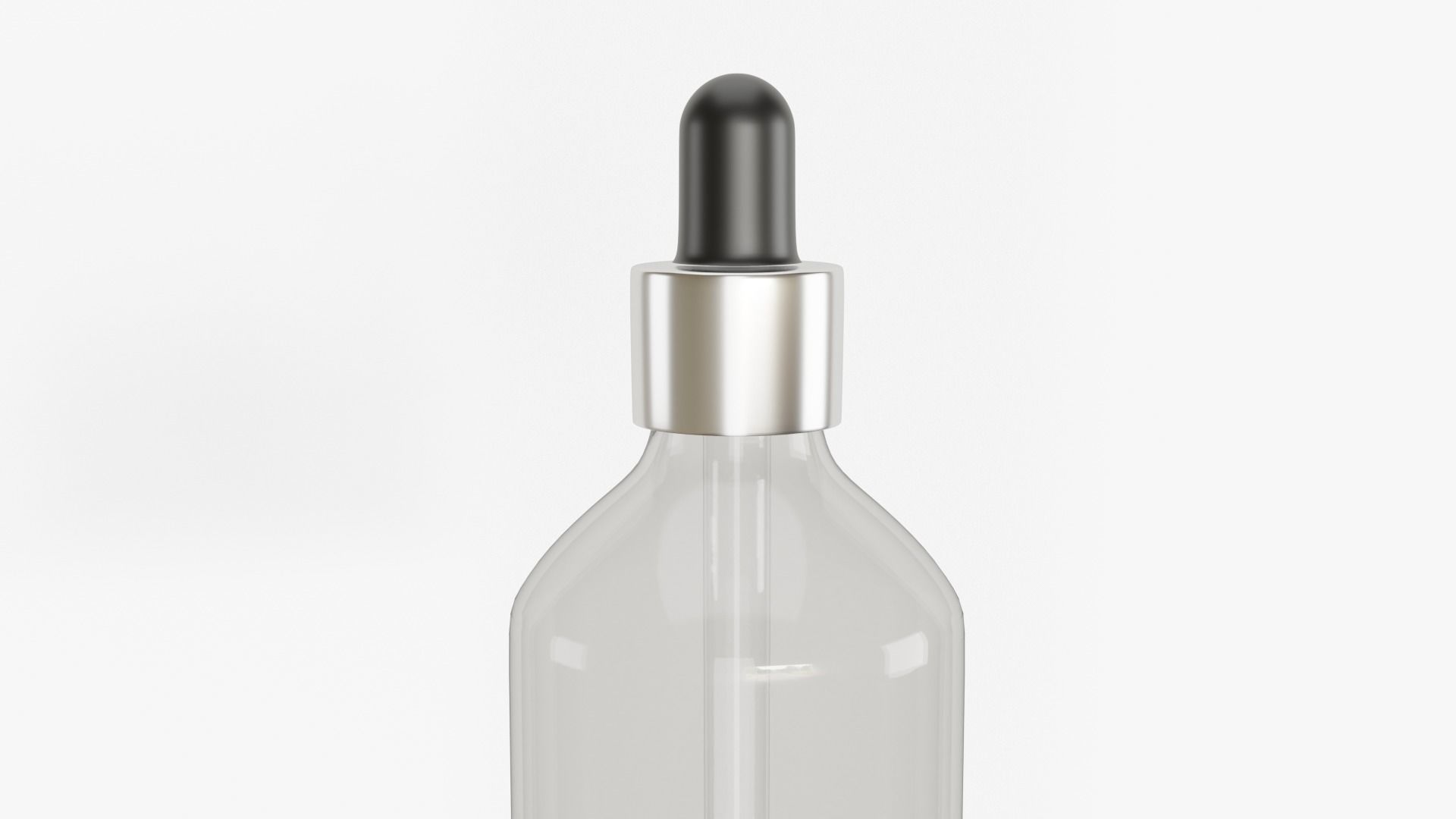 Dropper Bottle Glass 3D model_8