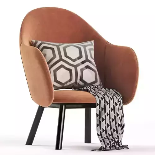 Albaplus Maul Lounge chair 3D model