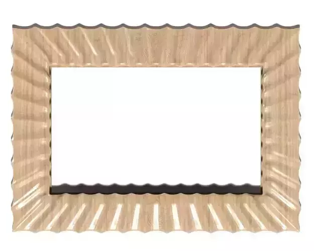 Frame-036 wooden frame 3D model