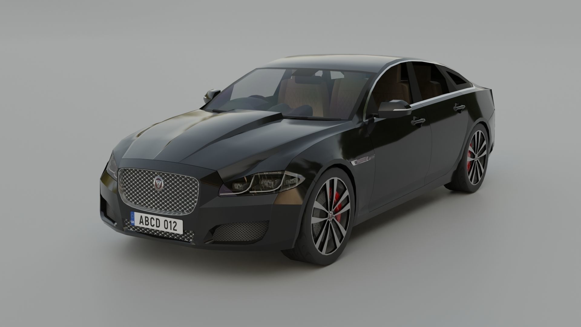 10 lowpoly car pack 3D Model Collection_21