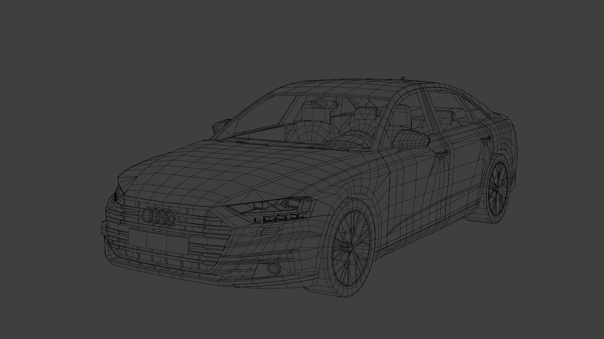 10 lowpoly car pack 3D Model Collection_3