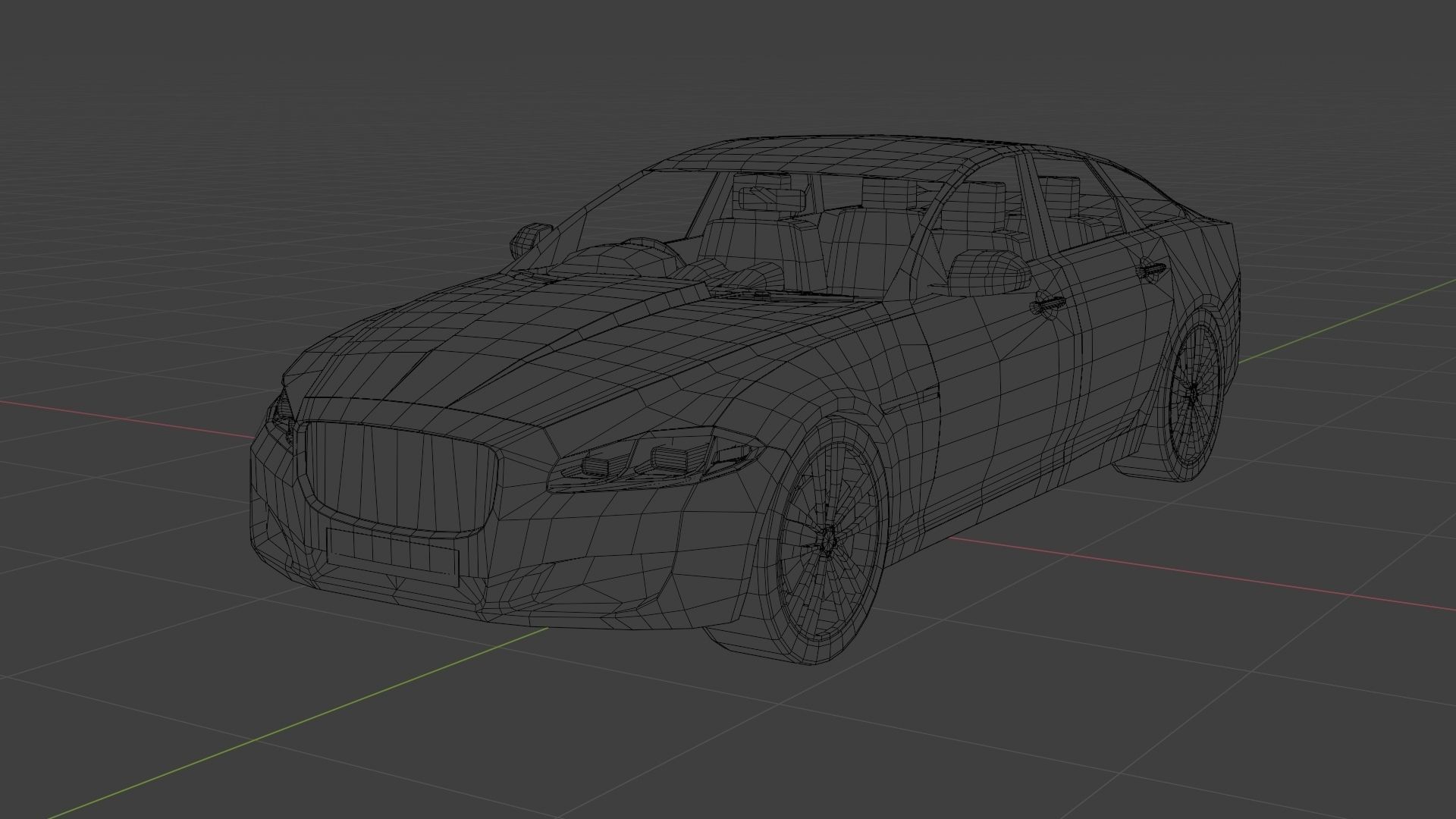 10 lowpoly car pack 3D Model Collection_23