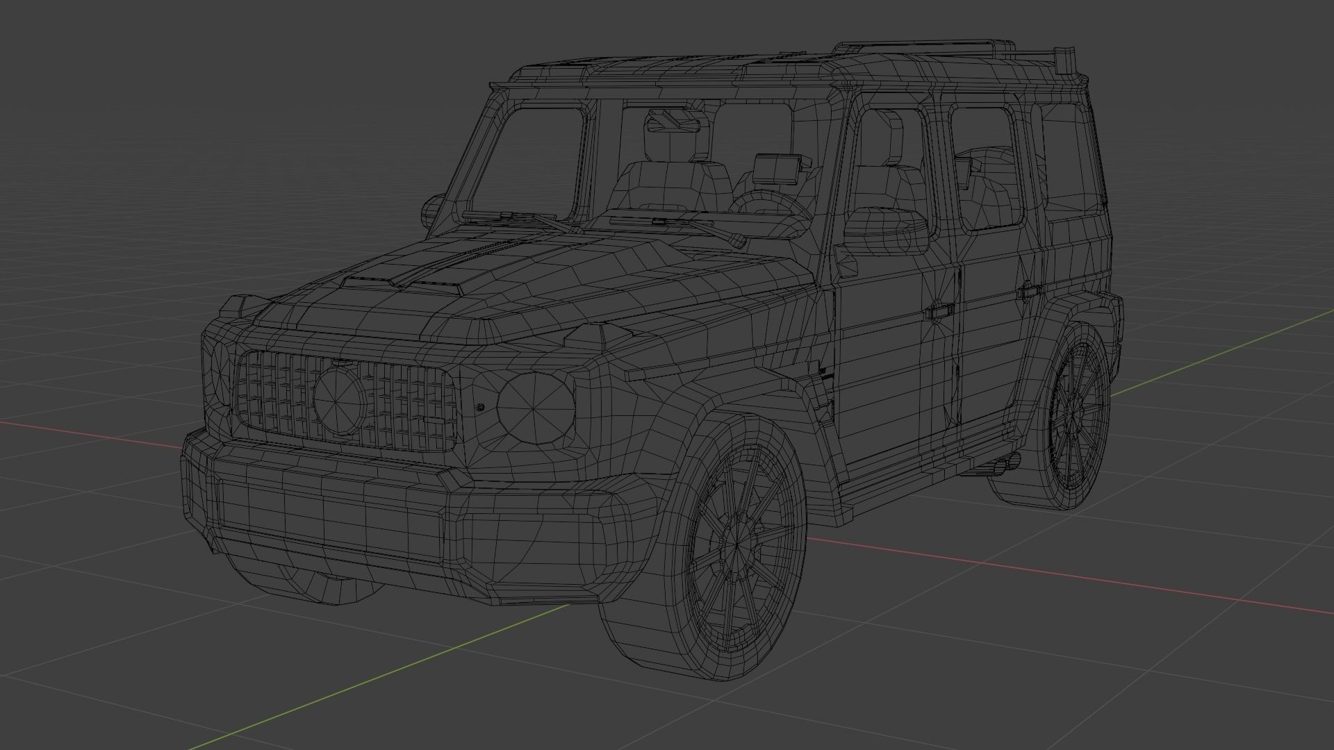 10 lowpoly car pack 3D Model Collection_17