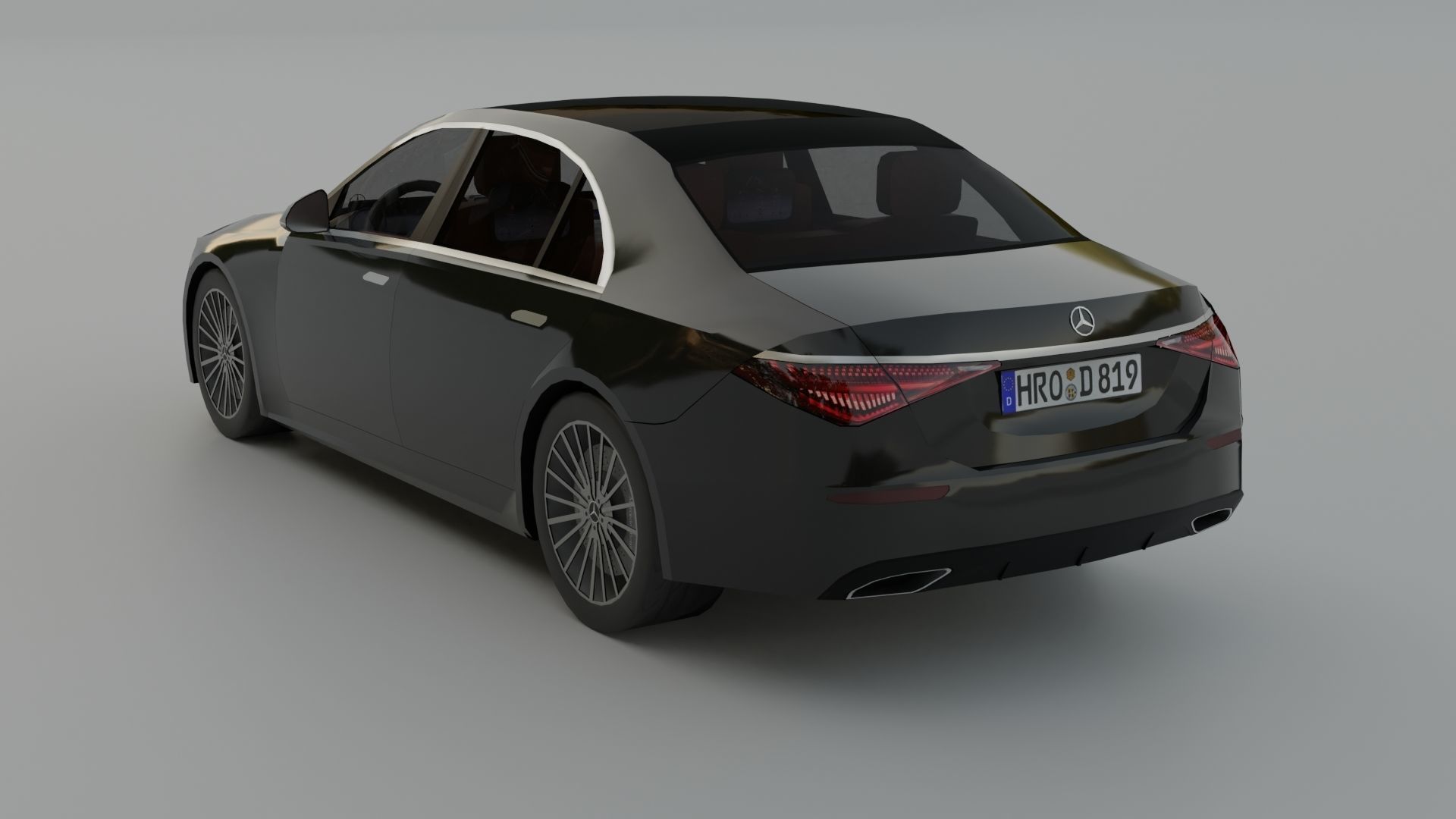 10 lowpoly car pack 3D Model Collection_25