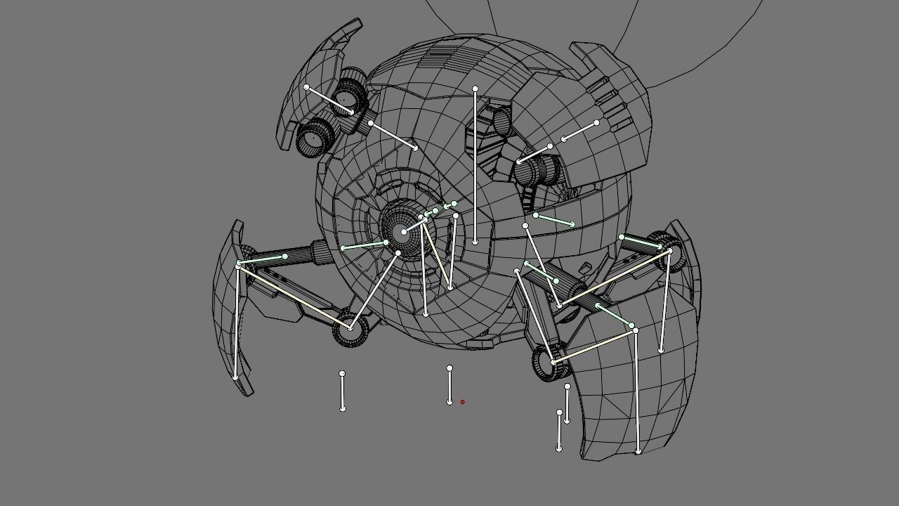 Ball Bot rigged character 3D model_31