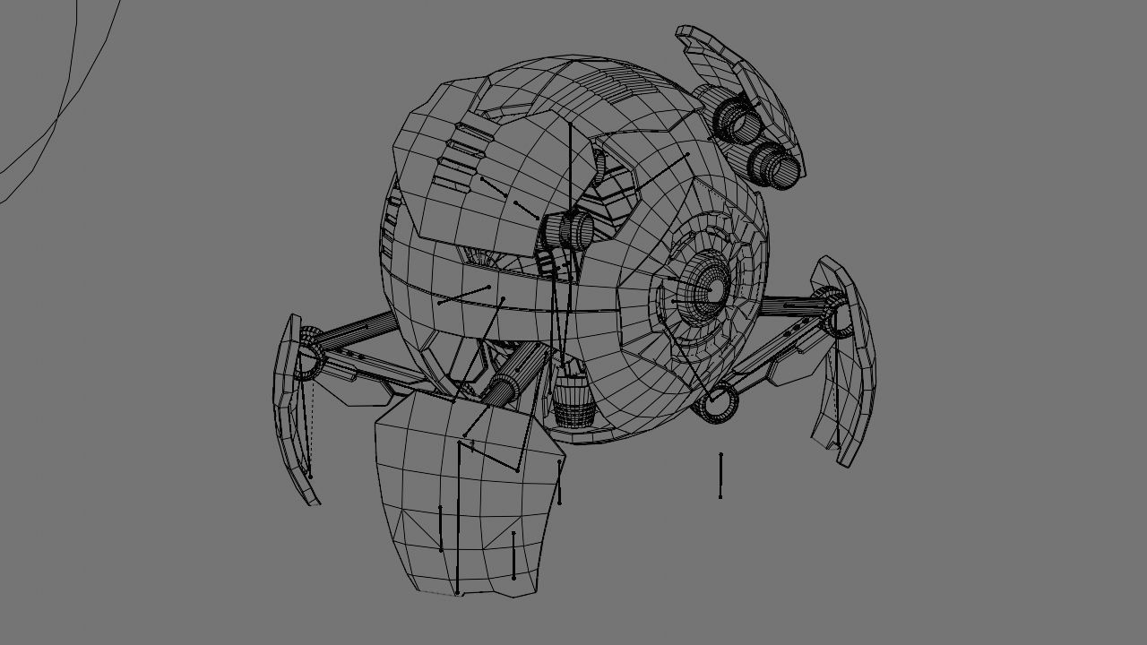 Ball Bot rigged character 3D model_28