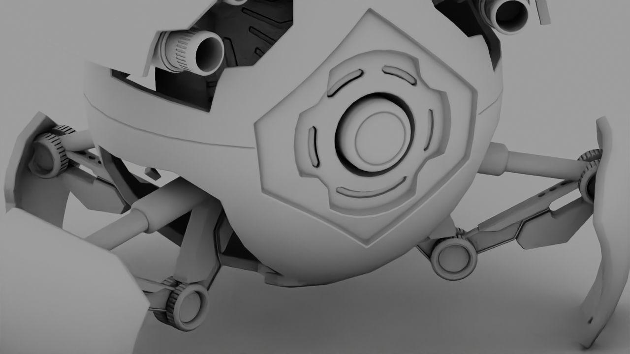 Ball Bot rigged character 3D model_25