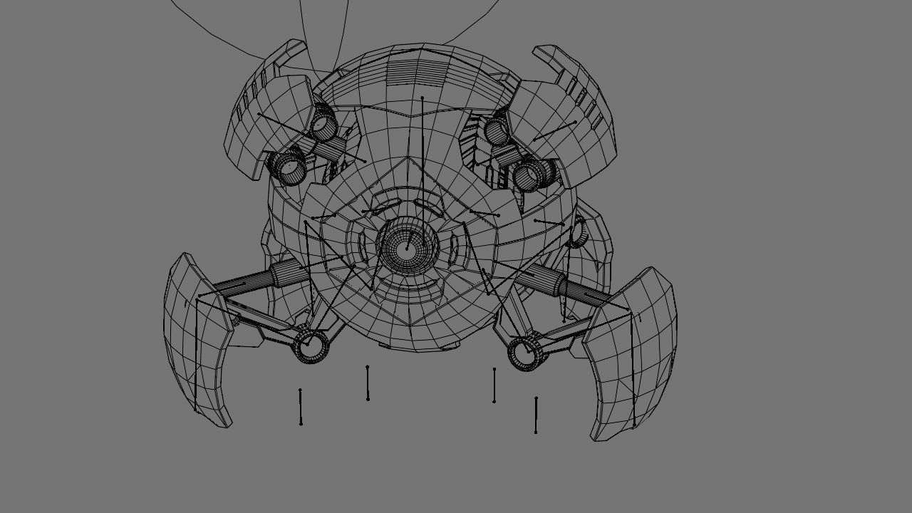 Ball Bot rigged character 3D model_27