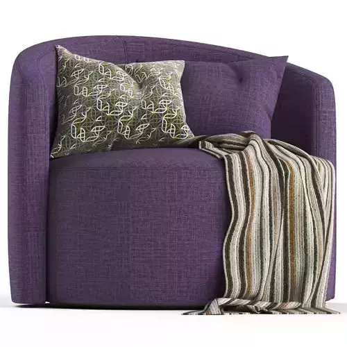 Cosy armchair 3D model