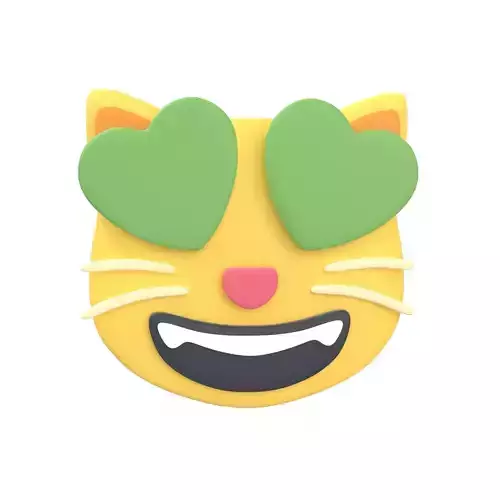 Twitter Smiling Cat with Heart-Eyes V1 004