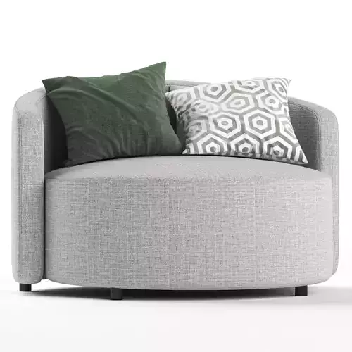Cosybed loveseat sofa 3D model