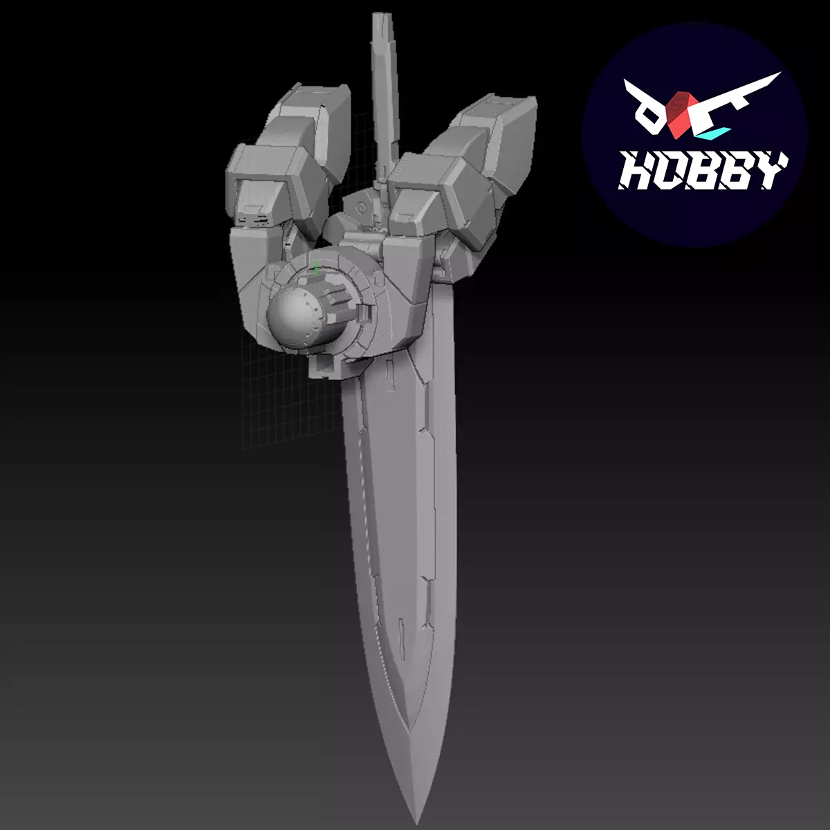 Gundam Exia - Devise Pack 3D print model_0